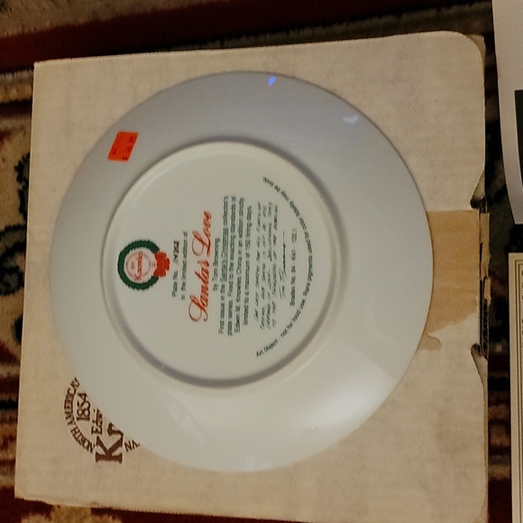 Santa's Love Plate - Picture 3 of 5